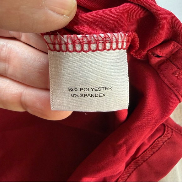 Peter Millar Polo Shirt Size XL Burgundy Red Summer Comfort Short Sleeve Golf - Picture 6 of 9